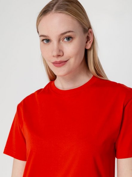 Футболка унисекс T-Bolka 160, красная 