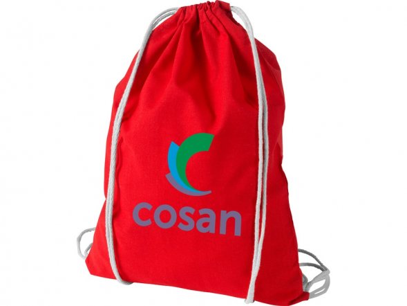 Рюкзак хлопковый Oregon, красный 