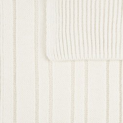 Шарф Knit Beat, белый (молочный)
