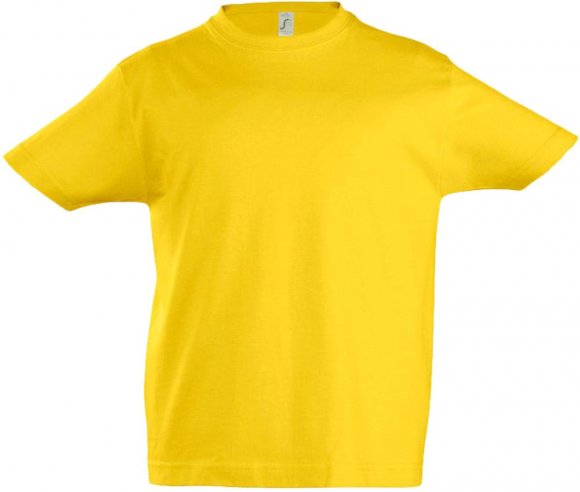 Футболка детская Imperial Kids 190, желтая 