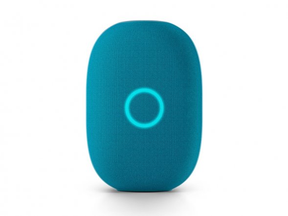 Умная колонка VK Капсула с голосовым помощником Марусей, синий 