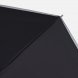 Зонт наоборот складной Futurum со светоотражающим кантом, черный 