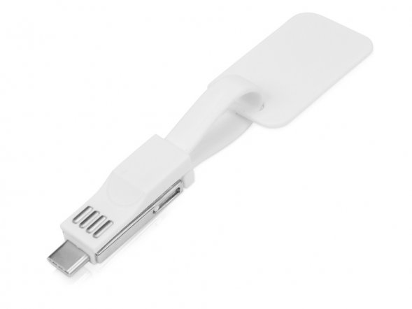 Зарядный кабель 3-в-1 Charge-it, белый 