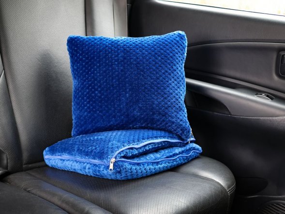 Плед-подушка Dreamscape, синий 