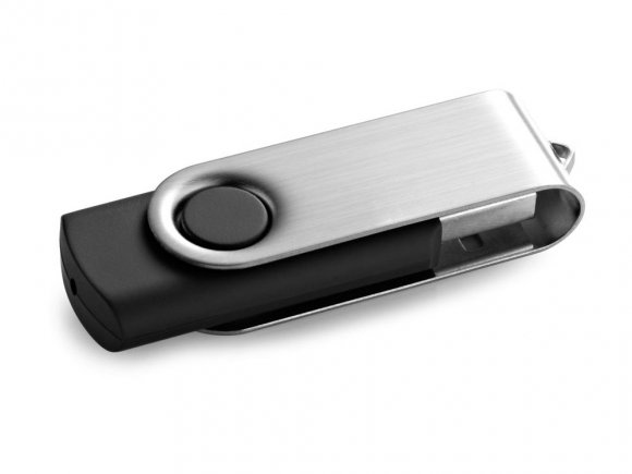 CLAUDIUS 16GB. Флешка USB 16ГБ, Черный 