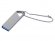 USB 2.0-флешка на 4 Гб с мини чипом, компактный дизайн, отверстие треугольной формы для цепочки 