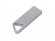 USB 2.0-флешка на 4 Гб с мини чипом, компактный дизайн, отверстие треугольной формы для цепочки 