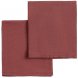 Набор полотенец Fine Line, красный 
