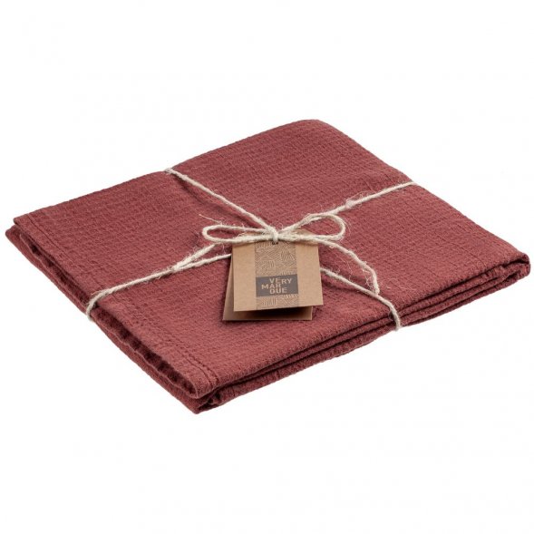 Набор полотенец Fine Line, красный 