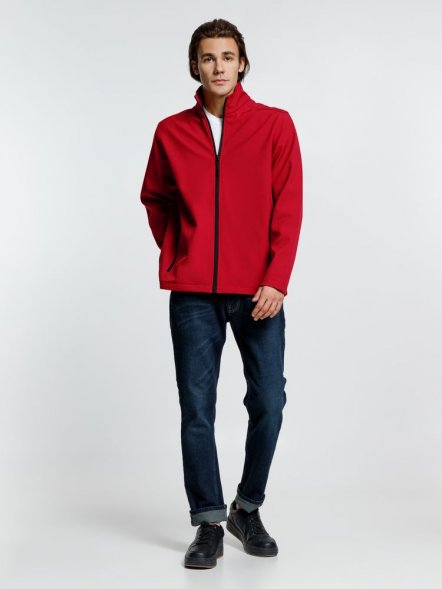 Куртка софтшелл мужская Race Men красная 