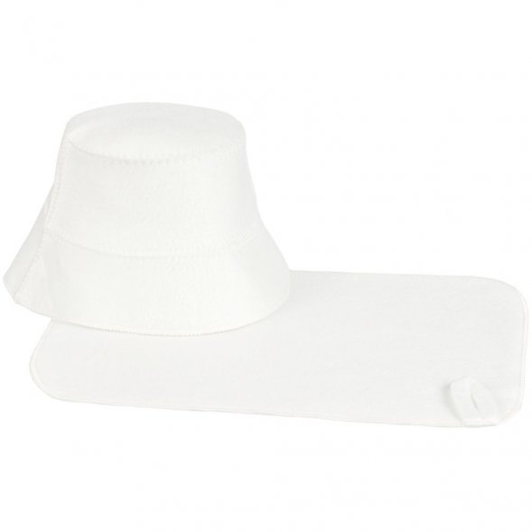 Набор для бани Panam, белый 