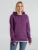 Толстовка с капюшоном унисекс Hoodie, фиолетовый меланж 