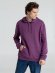 Толстовка с капюшоном унисекс Hoodie, фиолетовый меланж 