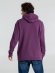 Толстовка с капюшоном унисекс Hoodie, фиолетовый меланж 