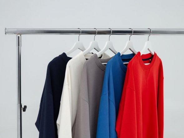 Свитшот унисекс Kosmos 1.0, синий 