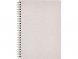 Блокнот Bianco формата A5 на гребне, белый 