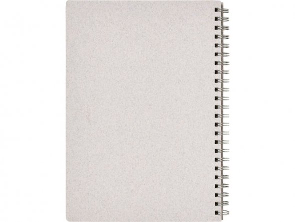 Блокнот Bianco формата A5 на гребне, белый 