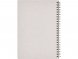 Блокнот Bianco формата A5 на гребне, белый 