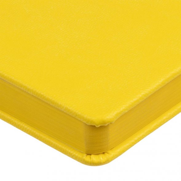 Ежедневник Cortado, недатированный, желтый 