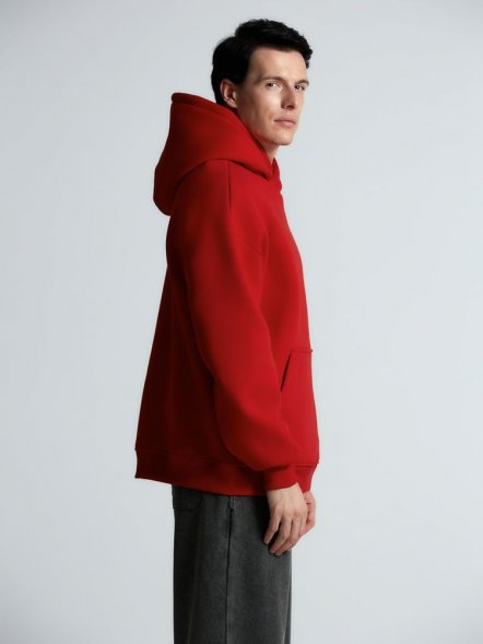 Худи Kulonga Oversize, красное 