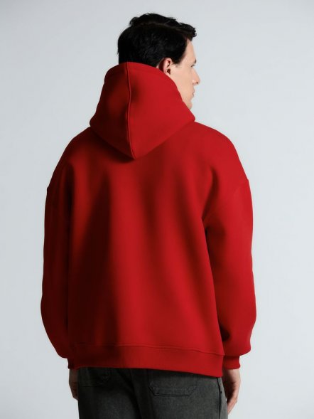 Худи Kulonga Oversize, красное 