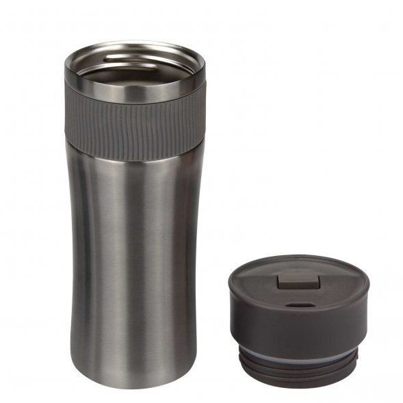 Термокружка вакуумная Polo, серая 