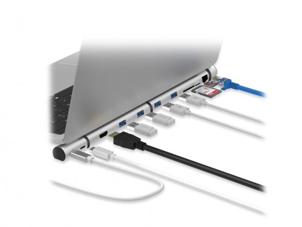 Разветвитель Rombica Type-C Dock 