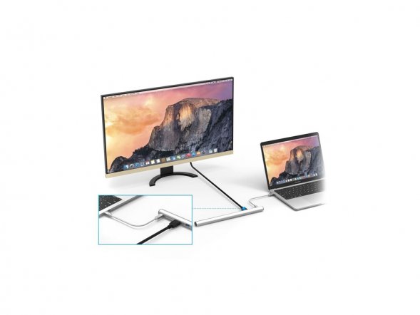 Разветвитель Rombica Type-C Dock 