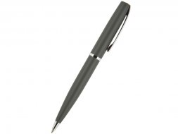 Ручка Sienna шариковая  автоматическая, серый металлический корпус, 1.0 мм, синяя