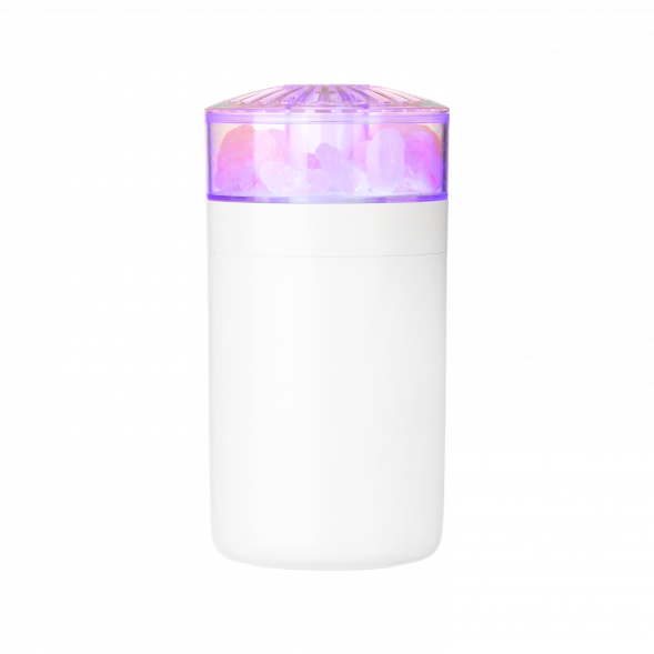 Увлажнитель воздуха с подсветкой и соляными кристаллами Crystal 