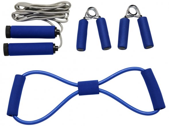 Набор для фитнеса Dwayne, синий 