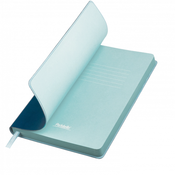 Ежедневник Latte NEW недатированный, синий/голубой (без упаковки, без стикера) 