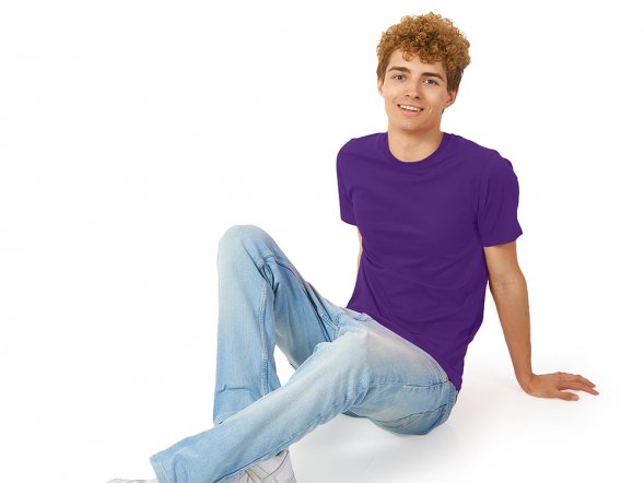 Футболка Heavy Super Club мужская, фиолетовый 