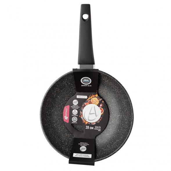 Сковорода литая Qualita, вок 