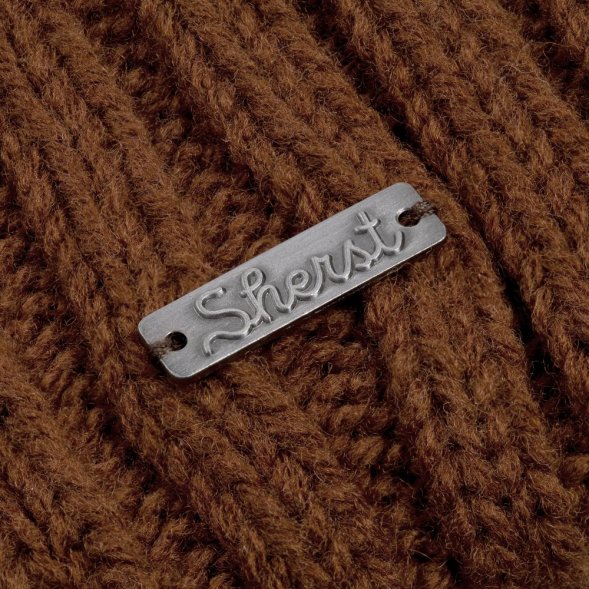 Шапка Uni, коричневая (терракота) 