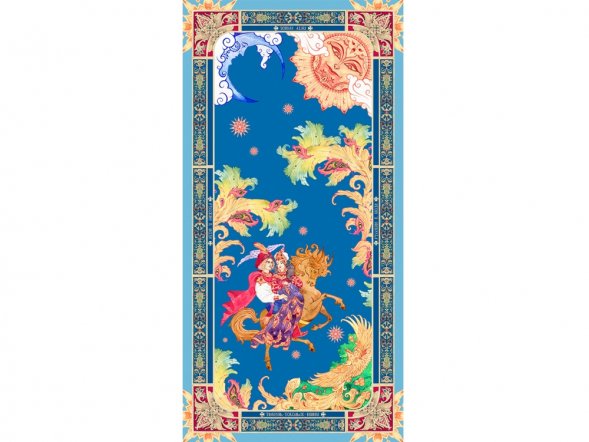 Палантин Конёк - Горбунок 