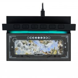 Настольные часы с подсветкой и беспроводной зарядкой 15W Glory Renaissance