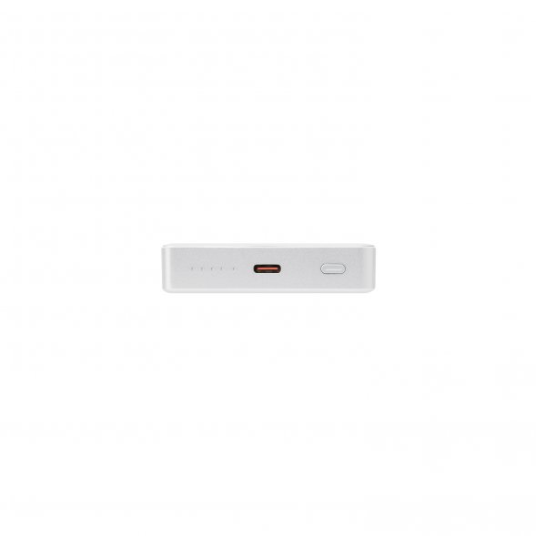 Внешний аккумулятор Atlantis PD Plus 10000mAh с функцией беспроводной зарядки 15W, серебряный 