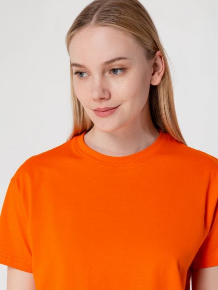 Футболка унисекс T-Bolka 160, оранжевая 
