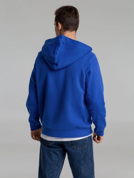 Толстовка унисекс на молнии Sherpa 280, ярко-синяя 