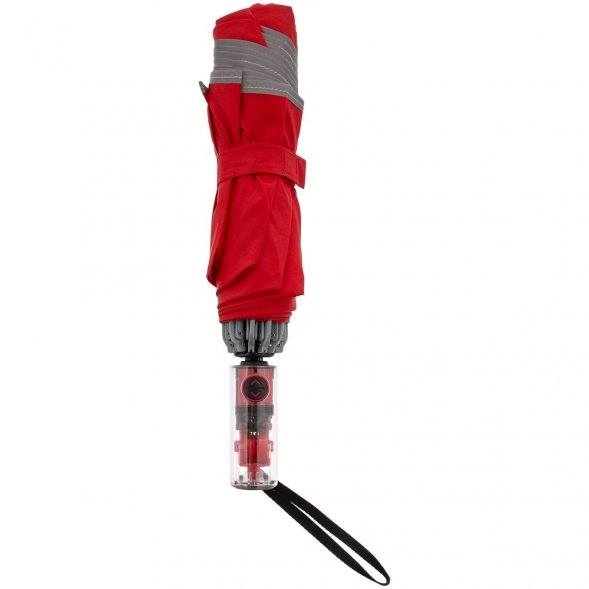 Зонт наоборот складной Futurum, красный 