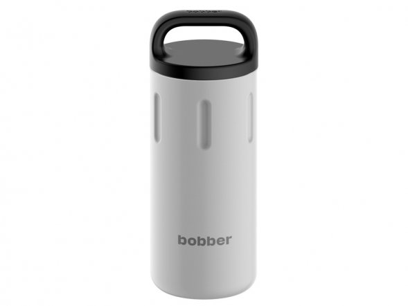 Вакуумный термос с керамическим покрытием бытовой, тм bobber, 590 мл. Артикул Bottle-590 Sand Grey (серый) 