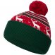 Шапка Mirakler, красная с зеленым 