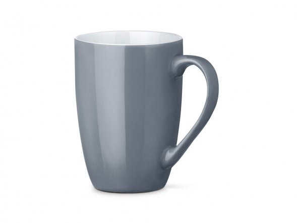 CINANDER. Керамическая кружка 370мл, Серый 