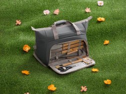 Набор для барбекю Grillmoor, темно-серый (графит)