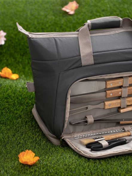 Набор для барбекю Grillmoor, темно-серый (графит) 