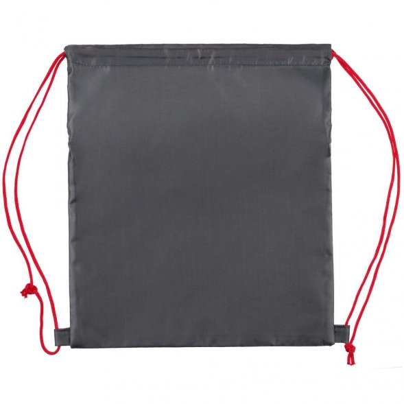 Детский рюкзак Novice, серый с красным 