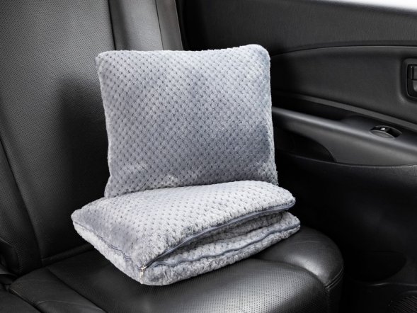 Плед-подушка Dreamscape, серый 