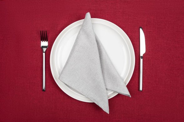 Дорожка сервировочная Settle In, красная 