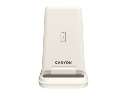 Беспроводное зарядное устройство 3-в-1 CANYON WS-304 (CNS-WCS304B), 15W, бежевый